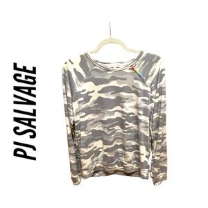 PJ Salvage Camouflage Crewneck